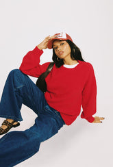 Ryanna Sweater Red