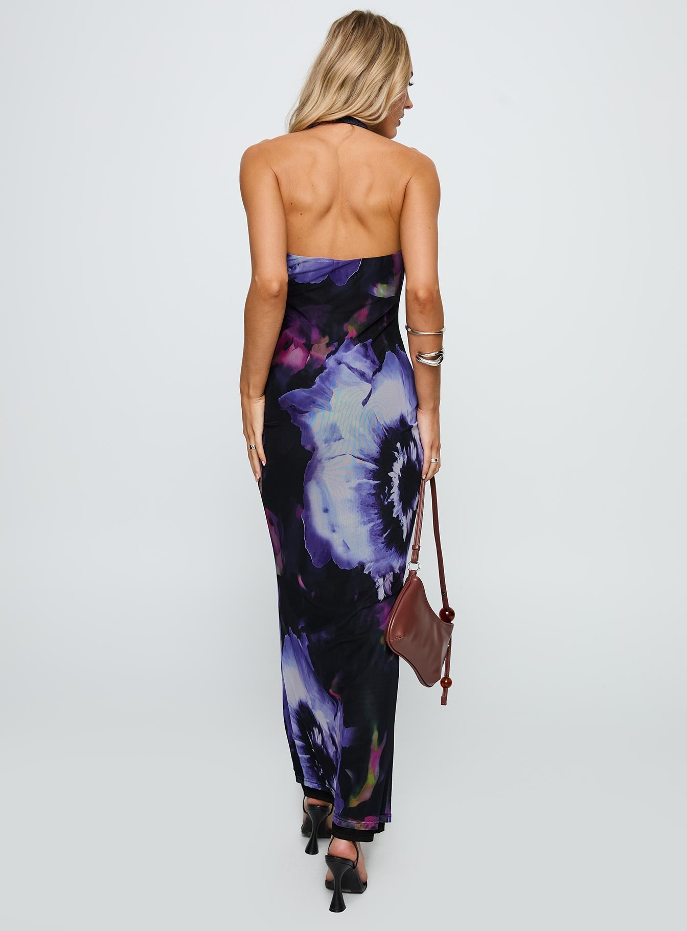 Bittersuite Cowl Maxi Dress Black